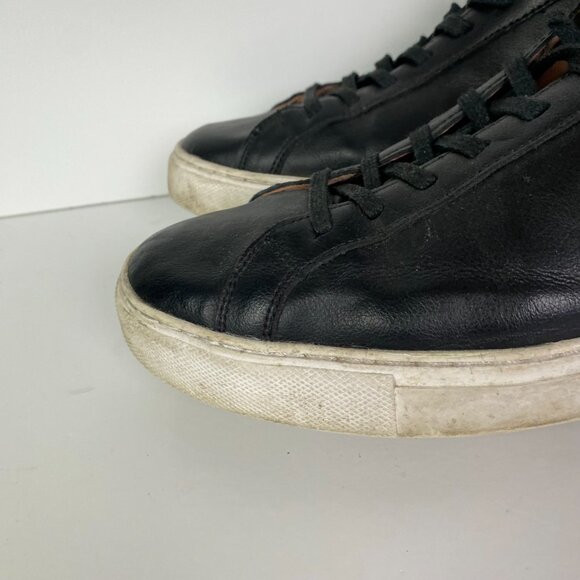 BYLT Everyday Shoes Men's 11 Black Leather Lace Up Sneakers Casual BYLT Premium - Picture 10 of 16